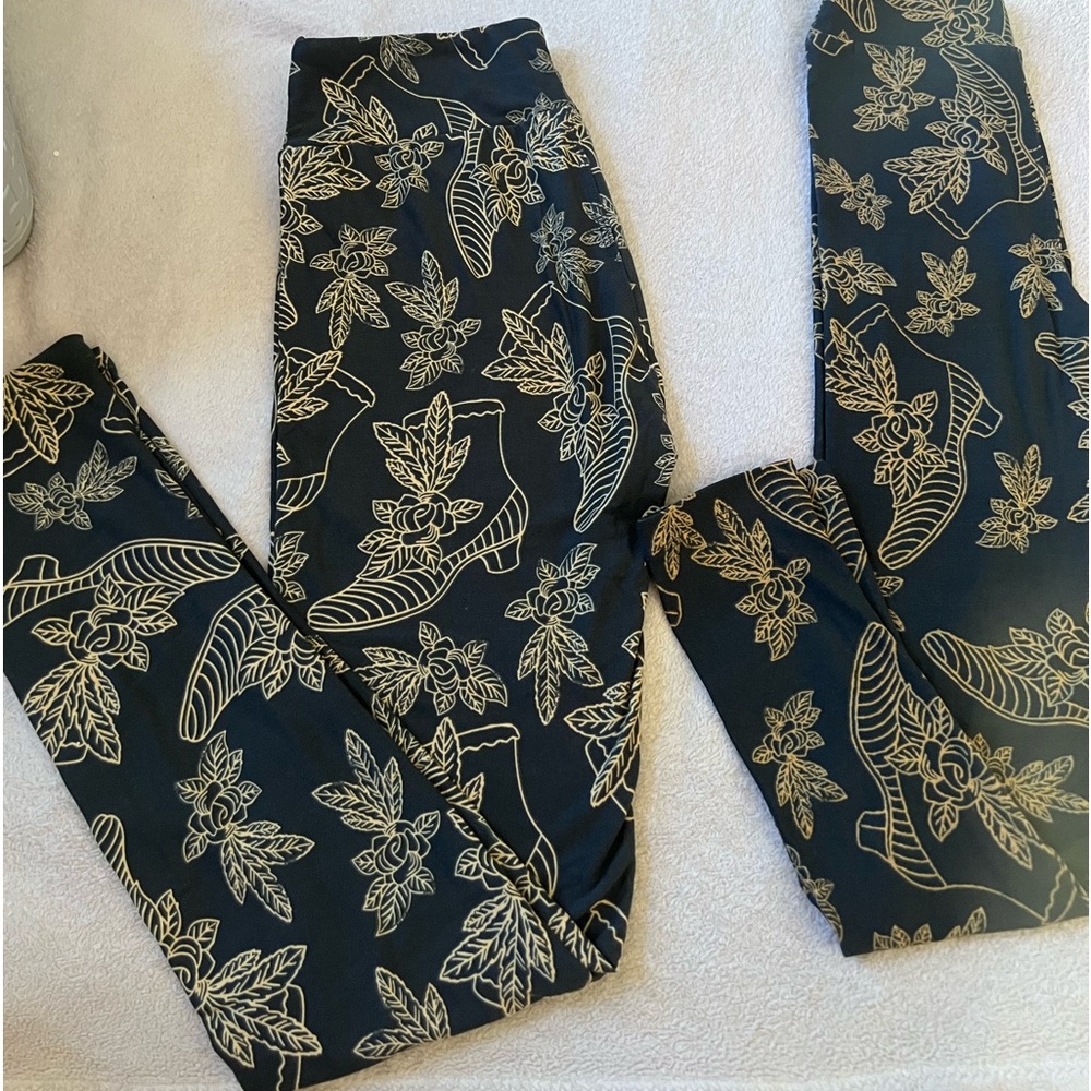 Cow Boy Boot Mom and Daughter Matching LuLaRoe Leggings